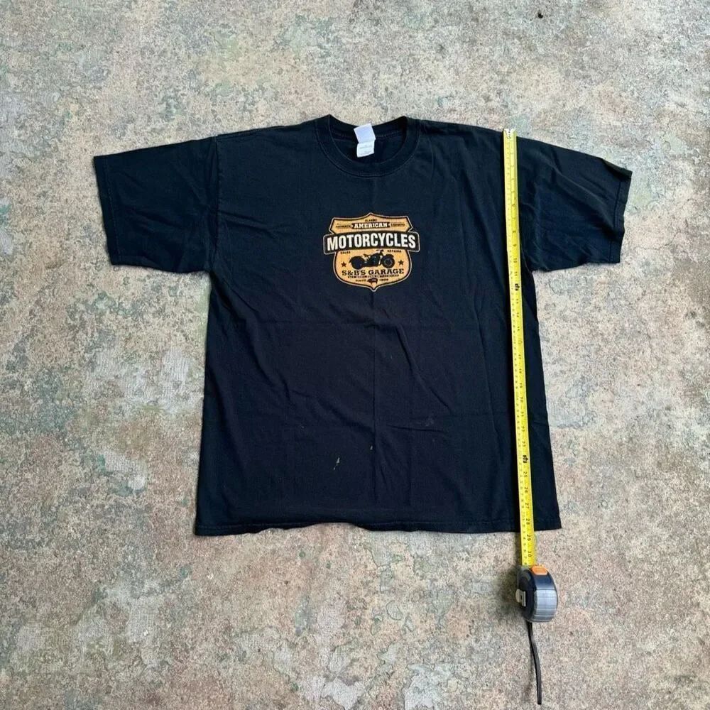 Classic American Cruisers S&B’s Garage Y2K Biker Shirt